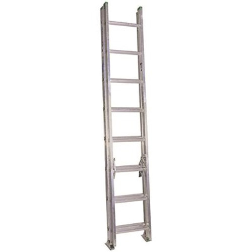 Werner 16 ft. Aluminum Extension Ladder with 225 lbs. Load Capacity Type II Duty Rating