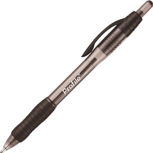 Paper Mate Profile Ballpoint Retractable Pen, Black Ink Bold Dozen
