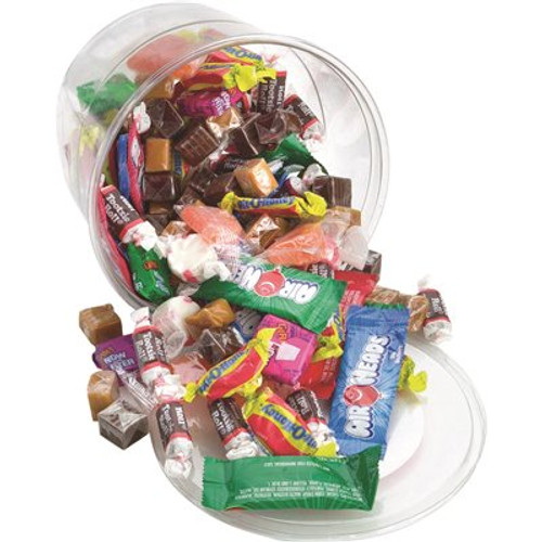 Office Snax Assorted Soft Candy Soft and Chewy Mix (2 lbs. Plastic Tub)