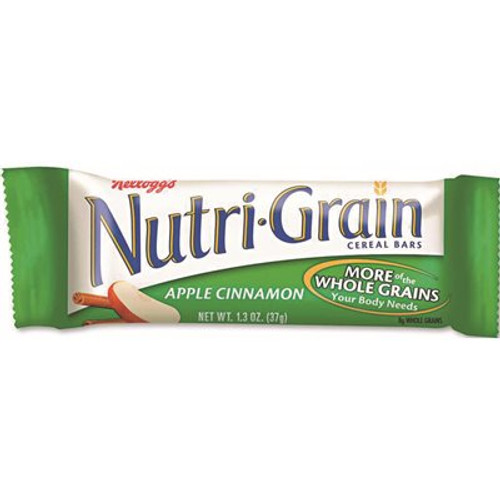 Nutri-Grain 1.3 oz. Apple Cinnamon Individual Wrapped Cereal Bars Snacks (16-Box)