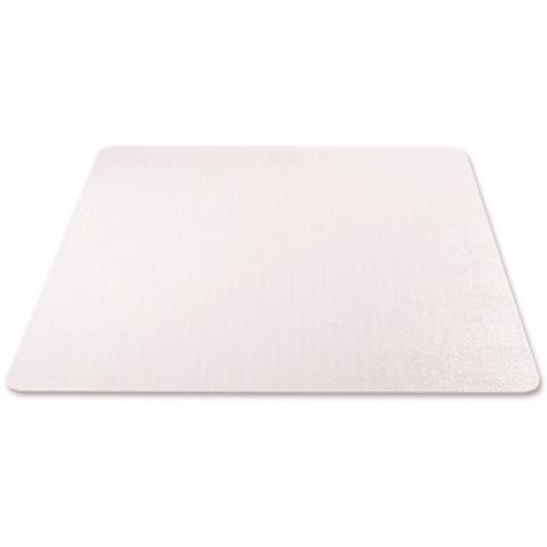 Deflect-o EconoMat Clear 46 in. W x 60 in. H for Low Pile Carpet Chair Mat