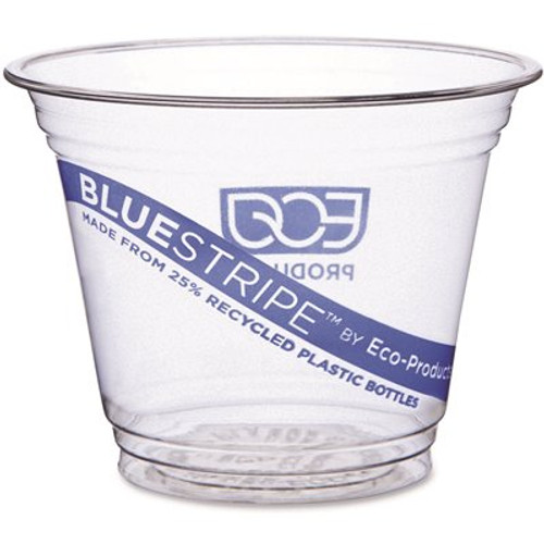 Eco-Products 9 oz. Clear Recycled Plastic Cold Drink Cups (1,000 per Carton)