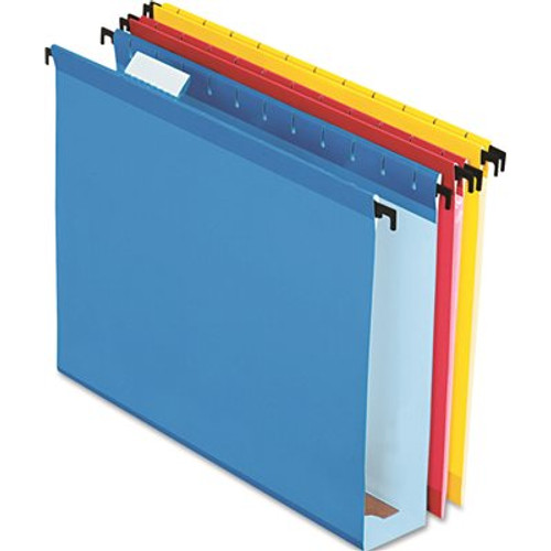 Esselte Pendaflex Corp. PENDAFLEX HANGING FILE FOLDERS, LETTER, ASSORTED, TWO INCH EXPANSION, 20/BOX