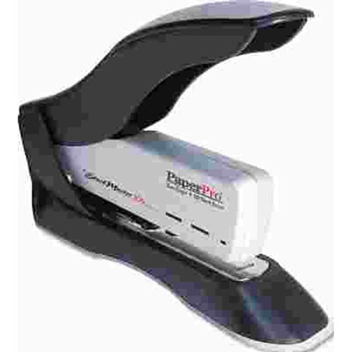 ACCENTRA HEAVY-DUTY STAPLER, 100-SHEET CAPACITY, BLACK/SILVER