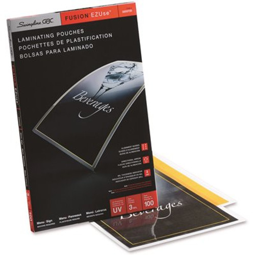 Swingline Heatseal 11-1/2 in. W x 17-1/2 in. 3 mil Longlife Premium Laminating Pouches (100-Pack)