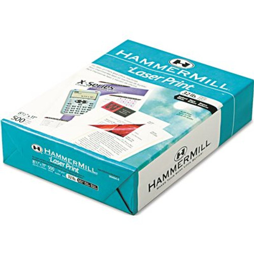 HAMMERMILL/HP EVERYDAY PAPERS LASER PRINT OFFICE PAPER, 98 BRIGHTNESS, 32LB, 8-1/2 X 11, WHITE, 500 SHEETS/RM