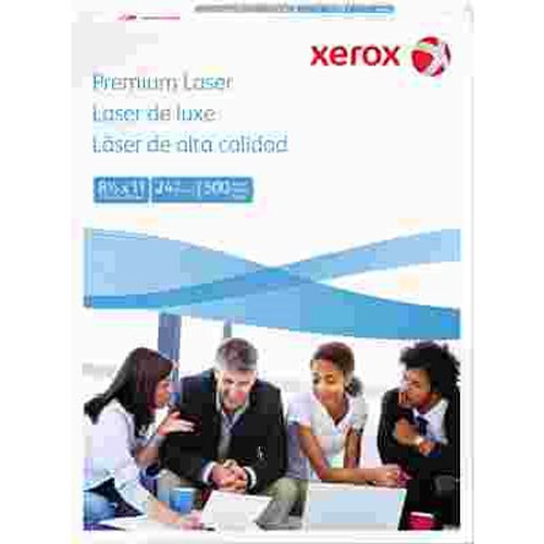 XEROX CORP. XEROX  PREMIUM LASER PAPER, 98 BRIGHTNESS, 24LB, 8-1/2 X 11, WHITE, 500 SHEETS/REAM