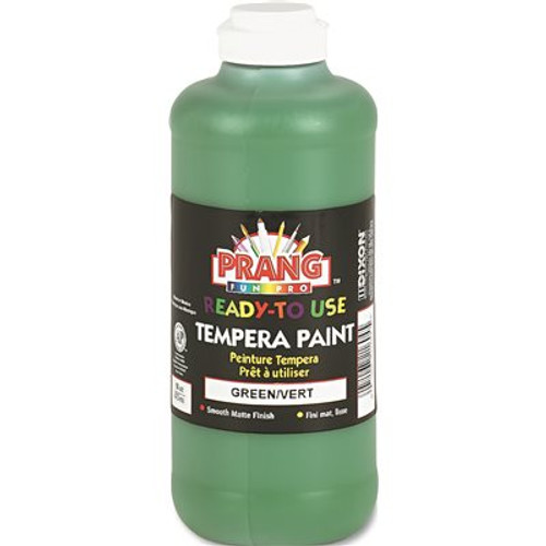 Dixon Ticonderoga READY-TO-USE TEMPERA PAINT, GREEN, 16 OZ