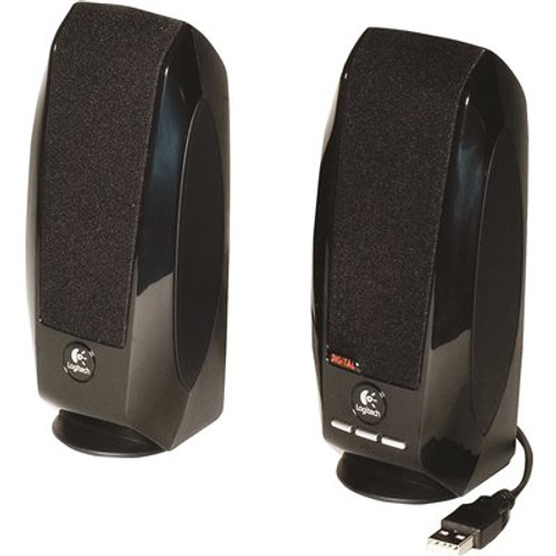 Logitech S150 USB Digital Speaker System, Black