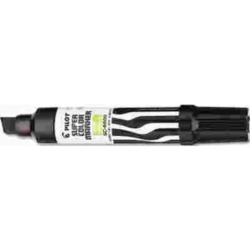 PILOT CORP. OF AMERICA PILOT JUMBO REFILLABLE PERMANENT MARKER, CHISEL TIP, BLACK