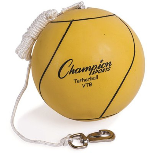 Champion Sport Tether Ball, Playground Size, Optic Yellow