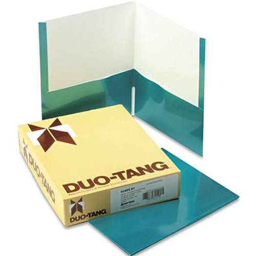 Esselte Pendaflex Corp. PENDAFLEX TWO-POCKET LAMINATED FOLDER, 150-SHEET CAPACITY, METALLIC TEAL Esselte Pendaflex Corp. PENDAFLEX TWO-POCKET LAMINATED FOLDER, 150-SHEET CAPACITY, METALLIC TEAL