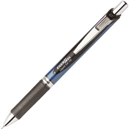 Pentel Energel RTX Medium Needle Tip Roller Ball Retractable Gel Pen, Black Ink