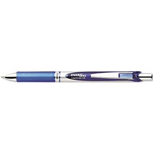Pentel EnerGel RTX Medium Roller Ball Retractable Gel Pen, Blue Ink Pentel EnerGel RTX Medium Roller Ball Retractable Gel Pen, Blue Ink
