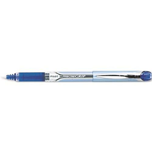 PILOT CORP. OF AMERICA COPY 0 PILOT PRECISE GRIP ROLLER BALL STICK PEN, BLUE INK, EXTRA FINE