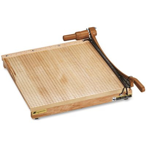 ACCO Brands CLASSICCUT INGENTO SOLID MAPLE PAPER TRIMMER, 15 SHEETS, MAPLE BASE, 18" X 18" ACCO Brands CLASSICCUT INGENTO SOLID MAPLE PAPER TRIMMER, 15 SHEETS, MAPLE BASE, 18" X 18"