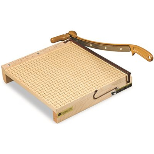 ACCO Brands CLASSICCUT INGENTO SOLID MAPLE PAPER TRIMMER, 15 SHEETS, MAPLE BASE, 12" X 12" ACCO Brands CLASSICCUT INGENTO SOLID MAPLE PAPER TRIMMER, 15 SHEETS, MAPLE BASE, 12" X 12"
