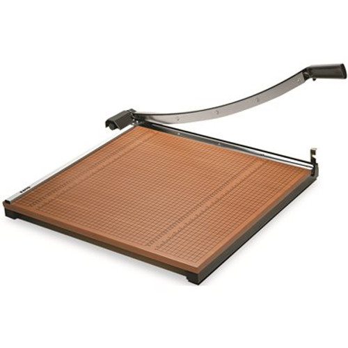 Elmer's Products, Inc. ELMER'S WOOD BASE GUILLOTINE TRIMMER, 20 SHEETS, WOOD BASE, 24" X 24" Elmer's Products, Inc. ELMER'S WOOD BASE GUILLOTINE TRIMMER, 20 SHEETS, WOOD BASE, 24" X 24"