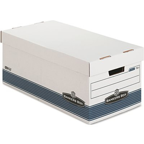 Bankers Box 10 in. L x 12 in. W x 24 in. D Stor/File Storage Moving Box with Lids