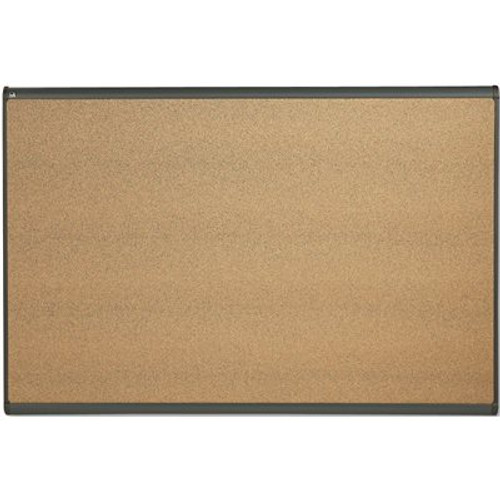 ACCO Brands PRESTIGE BULLETIN BOARD, GRAPHITE-BLEND CORK, 72 X 48, ALUMINUM FRAME ACCO Brands PRESTIGE BULLETIN BOARD, GRAPHITE-BLEND CORK, 72 X 48, ALUMINUM FRAME