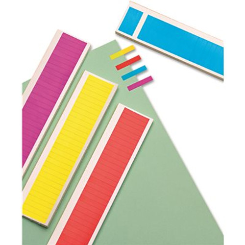 REDI-TAG CORPORATION REMOVABLE PAGE FLAGS, FOUR ASSORTED COLORS, 900/COLOR, 3600/PACK