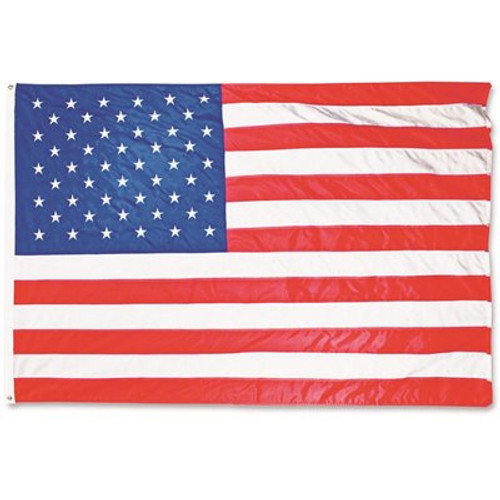 Advantus 4 ft. x 6 ft. Nylon Heavyweight All-Weather Outdoor U.S. Flag