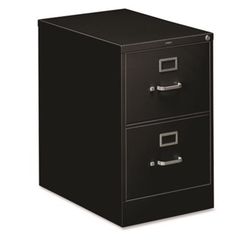 HON 310 Series 26-1/2 in. D Black 2-Drawer with Legal Full-Suspension File HON 310 Series 26-1/2 in. D Black 2-Drawer with Legal Full-Suspension File