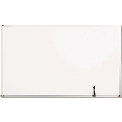 Quartet 60 in. x 36 in. Standard Dry-Erase Board, Melamine, White, Aluminum Frame Quartet 60 in. x 36 in. Standard Dry-Erase Board, Melamine, White, Aluminum Frame
