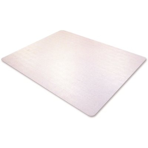 Cleartex 48 in. x 79 in. Polycarbonate Chair Mat for Carpet, Clear