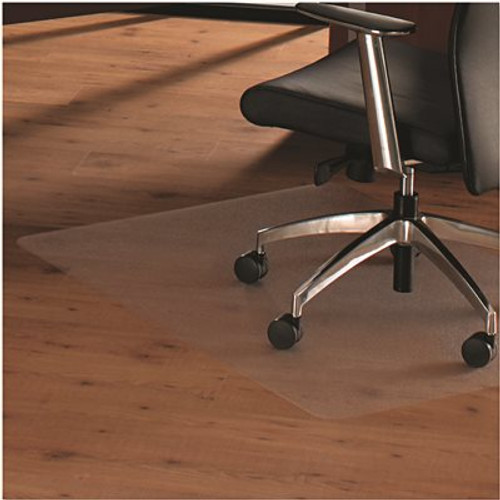 Floortex CLEARTEX ULTIMAT ANTI-SLIP CHAIR MAT FOR HARD FLOORS, 48 IN. X 5 IN. 3 IN., CLEAR