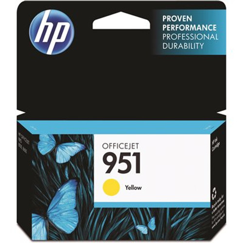 HP (HP 951) Ink Cartridge 700 Page Yield Yellow