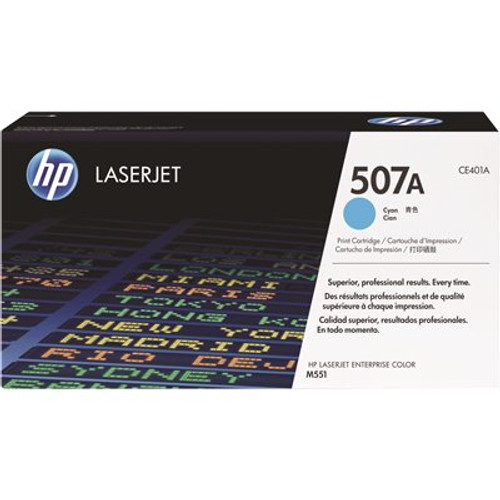 HP Toner Cartridge 6,000 Page-Yield, Cyan