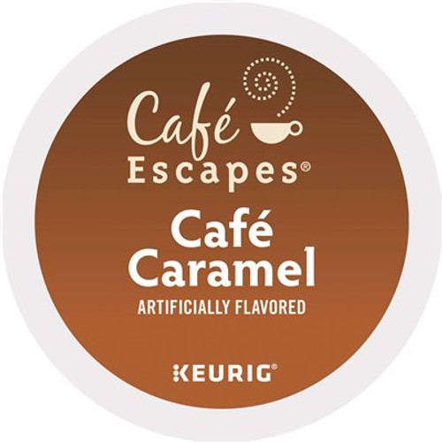 Cafe Escapes Cafe Caramel K-Cups (24 per Box)