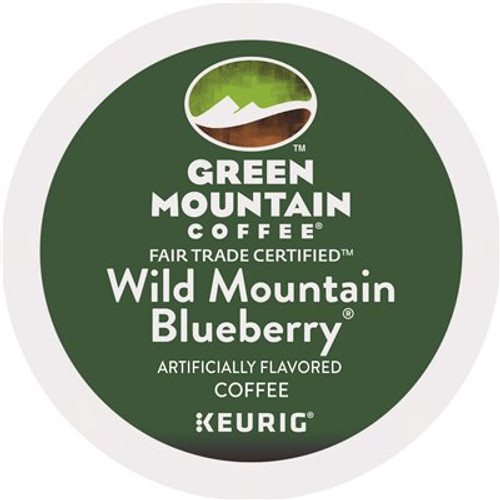 Green Mountain Coffee Fair Trade Wild Mountain Blueberry Coffee K-Cups (24 per Box)