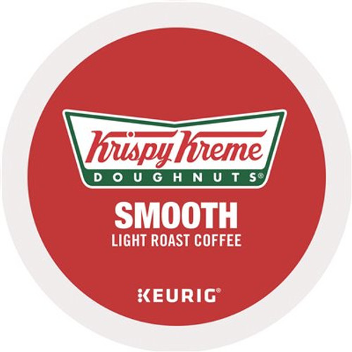 Krispy Kreme Doughnuts Smooth Coffee with Light Roast K-Cup Pack (24 per Box)