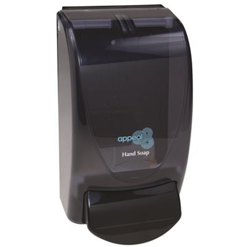 Appeal 1 l Hand Soap Dispenser Black, (15-Case)
