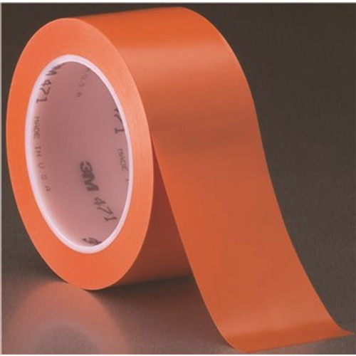 3M 2 in. x 36 yds. Orange 471 Vinyl Tape