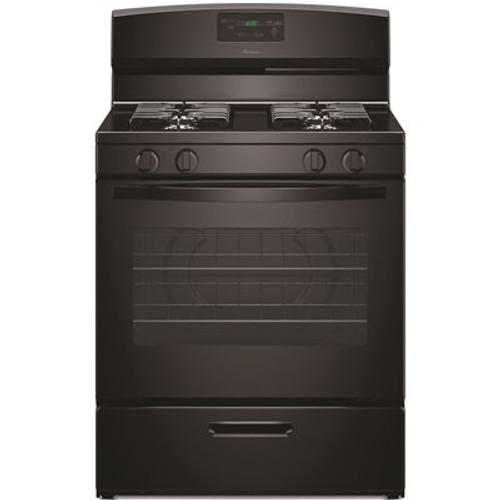 Amana 5.1 cu. ft. Gas Range in Black