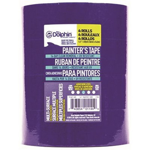 Linzer 1.41 in. x 60 yd. Blue Painter's Tape (4-pack)