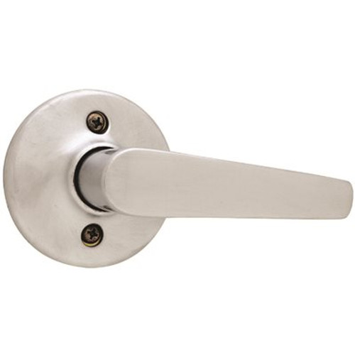 Kwikset Delta Satin Chrome Half-Dummy Door Lever