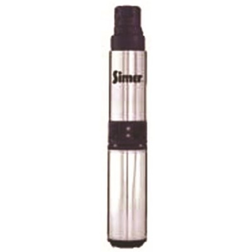 Simer 4 in. Submersible Well Pump 1 HP, 10 GPM