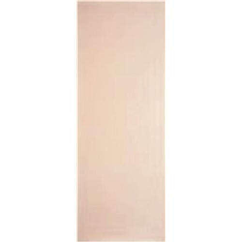 Masonite 28 in. x 80 in. Smooth Flush Primed White Hollow Core Hardboard Composite Interior Door Slab