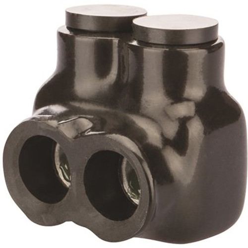 NSi Industries 3/0-6 AWG Insulated Tap Connector, Black