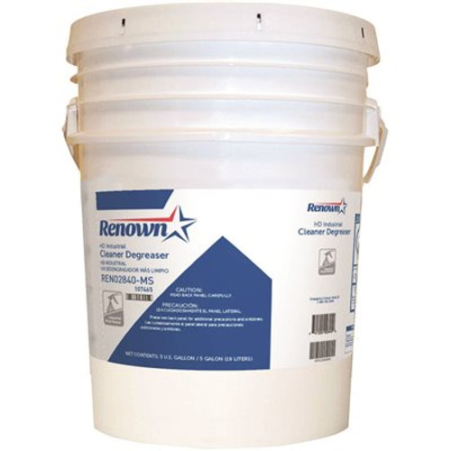 Renown HD 5 Gal. Industrial Cleaner Degreaser (1-Pail)