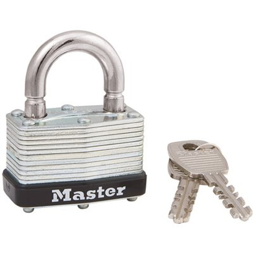 Master Lock 1-3/4 in. Laminated Steel Padlock with Breakaway Shackle