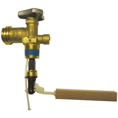 Cavagna 4 in. Type 1 ACME 20 lb. Cylinder Valve with Overfill Prevention Device