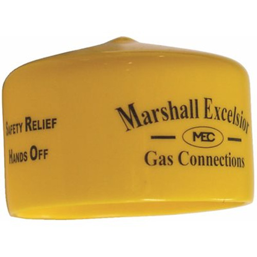 MARSHALL EXCELSIOR COMPANY MEC PROTECTIVE CAP .437 IN. ID X .38 IN. OAL YELLOW *