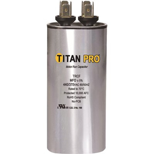 Packard Titan Pro Run Capacitor 45 MFD 440/370-Volt Round Packard Titan Pro Run Capacitor 45 MFD 440/370-Volt Round