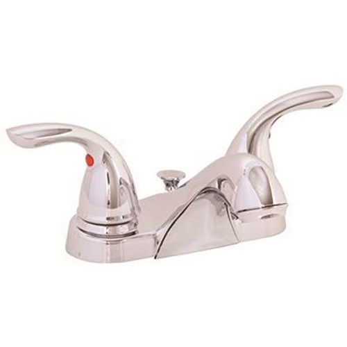 Premier Westlake 4 in. Centerset 2-Handle Bathroom Faucet without Pop-Up in Chrome