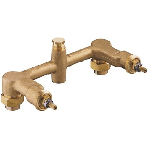 KOHLER Wall-Mount 2-Handle Valve System for 8 in. Centers KOHLER Wall-Mount 2-Handle Valve System for 8 in. Centers